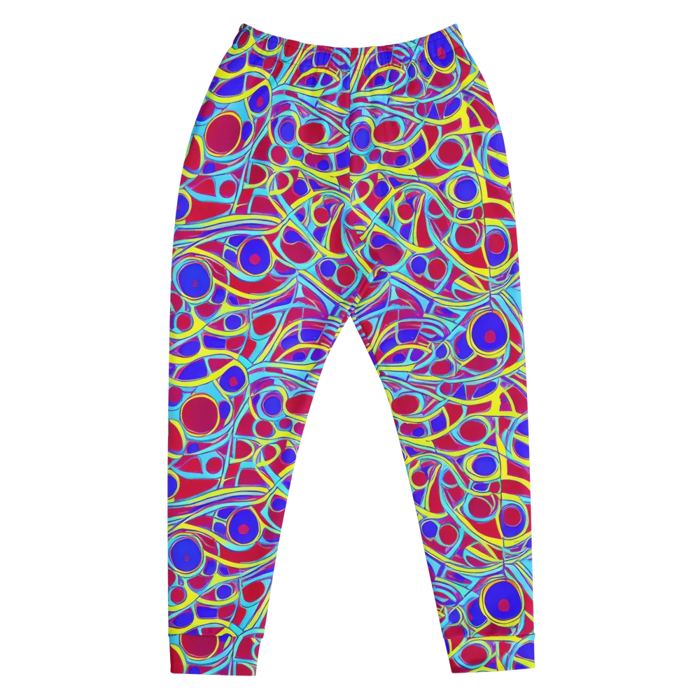 Acid Pulse on Men's Joggers — Front