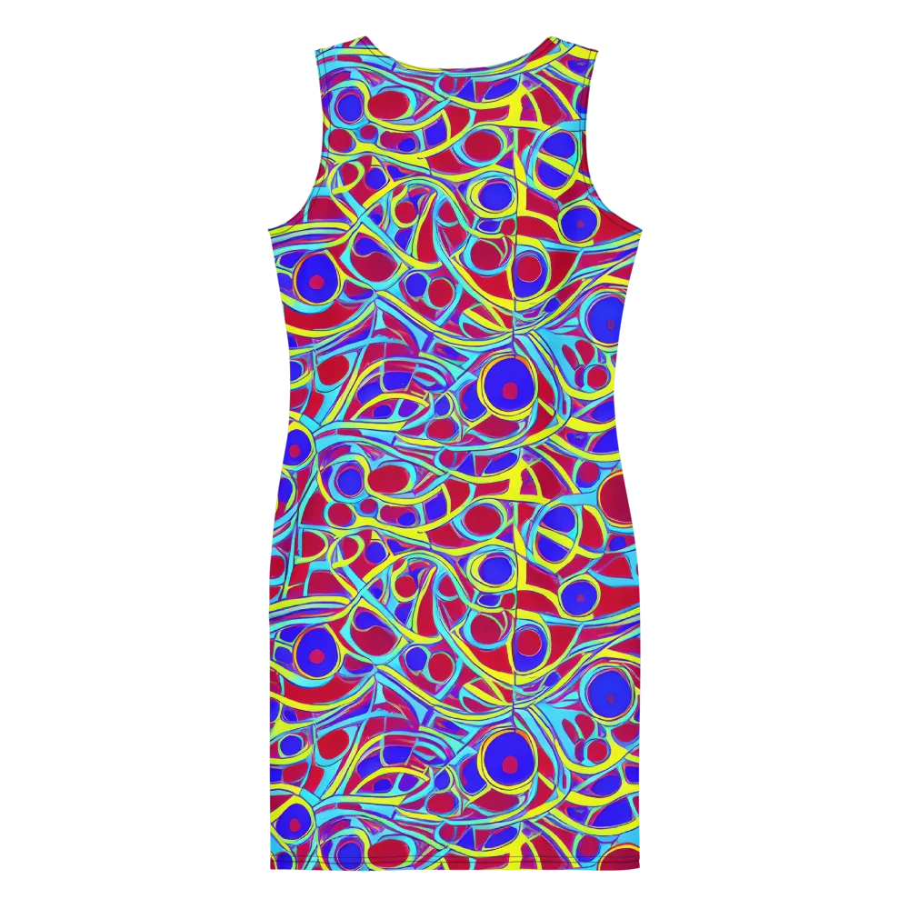 Acid Pulse on Bodycon Dress — Back