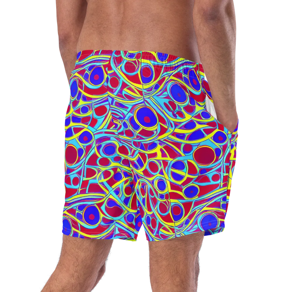 Acid Pulse on Swim Trunks — Right Back