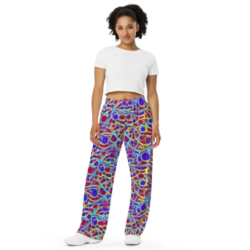 Acid Pulse on a Wide-Leg Pants