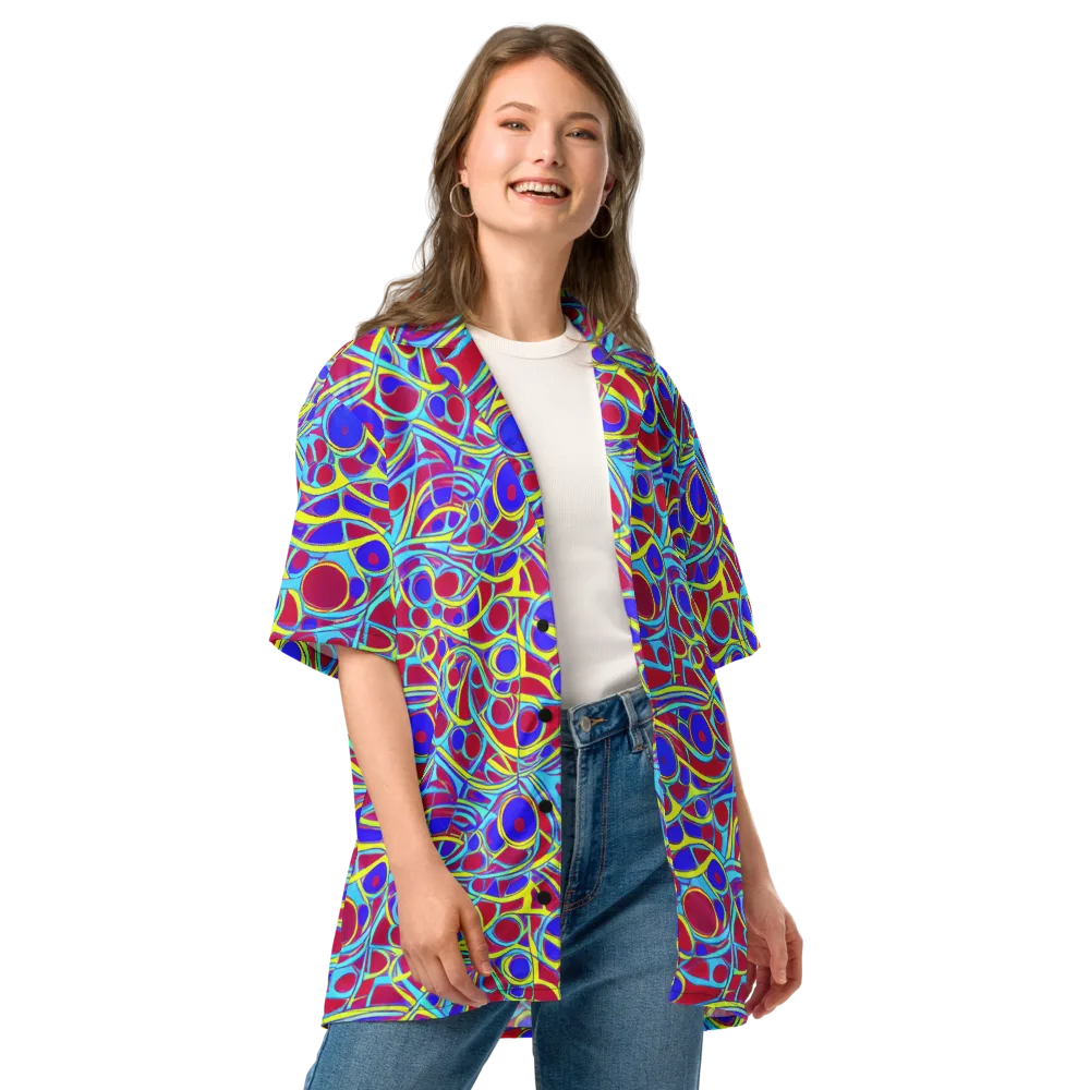 Acid Pulse on Button Shirt — Front