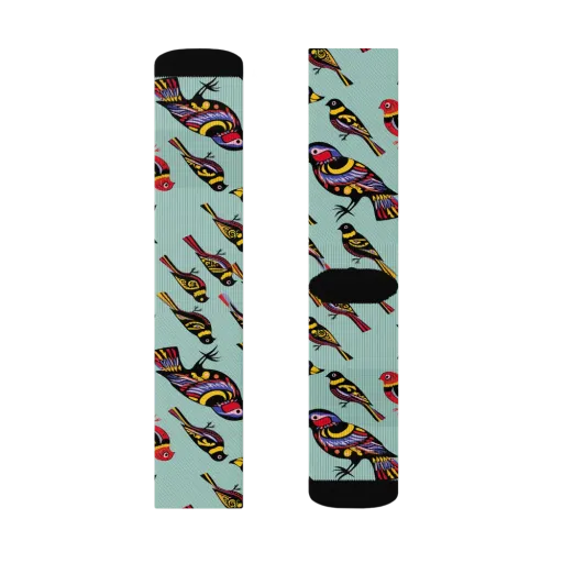 Aviary Carnival on a Socks