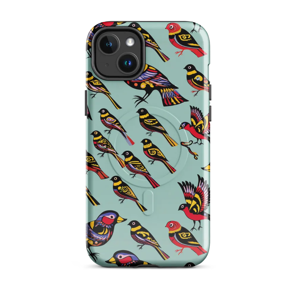 Aviary Carnival on MagSafe Tough Case for iPhone® — Front