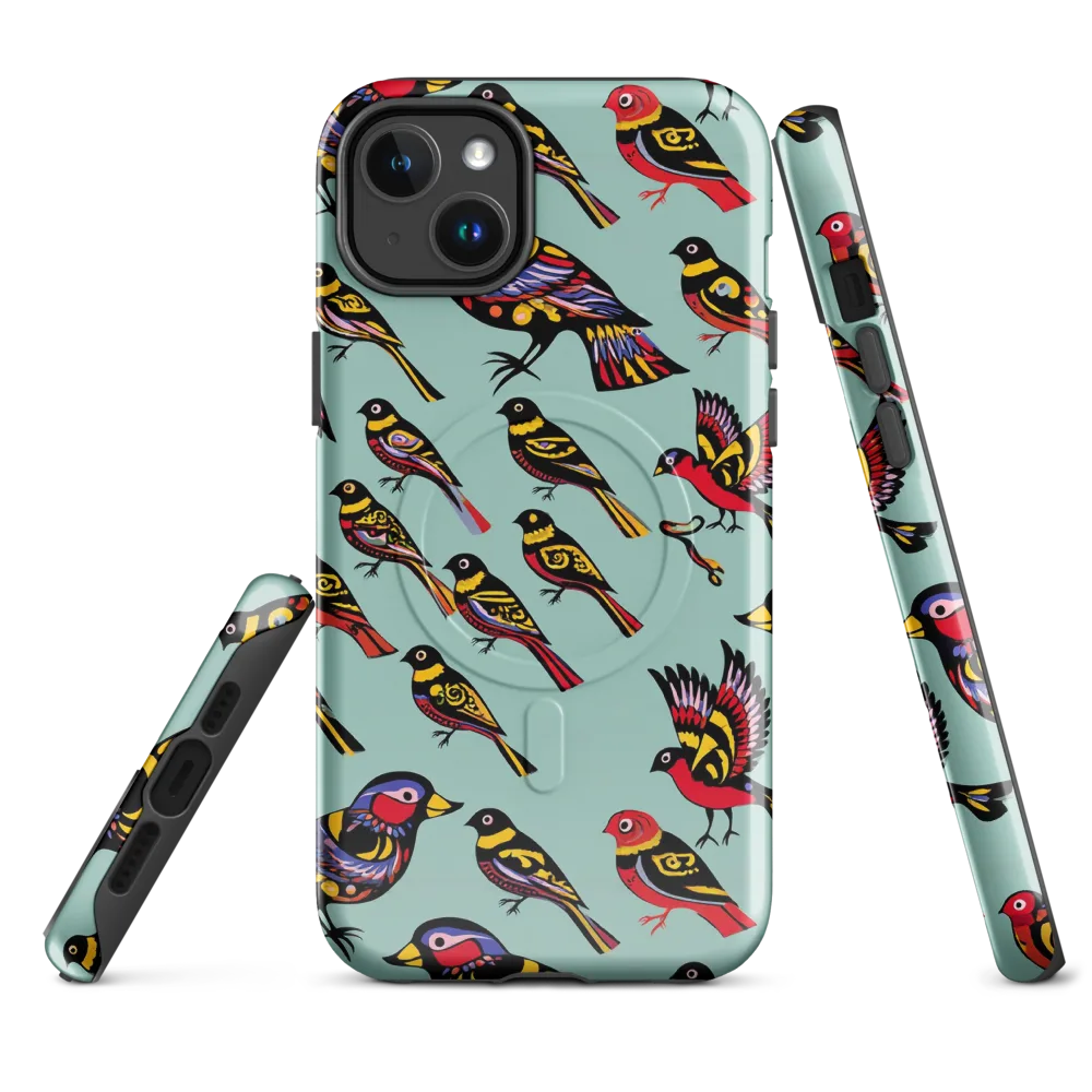 Aviary Carnival on MagSafe Tough Case for iPhone® — Front