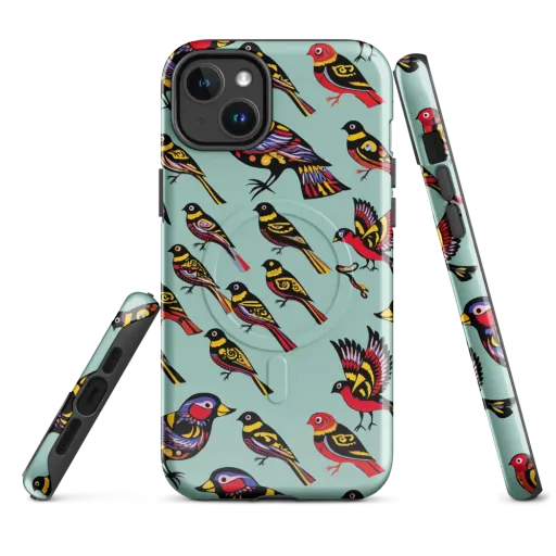 Aviary Carnival on a MagSafe Tough Case for iPhone®