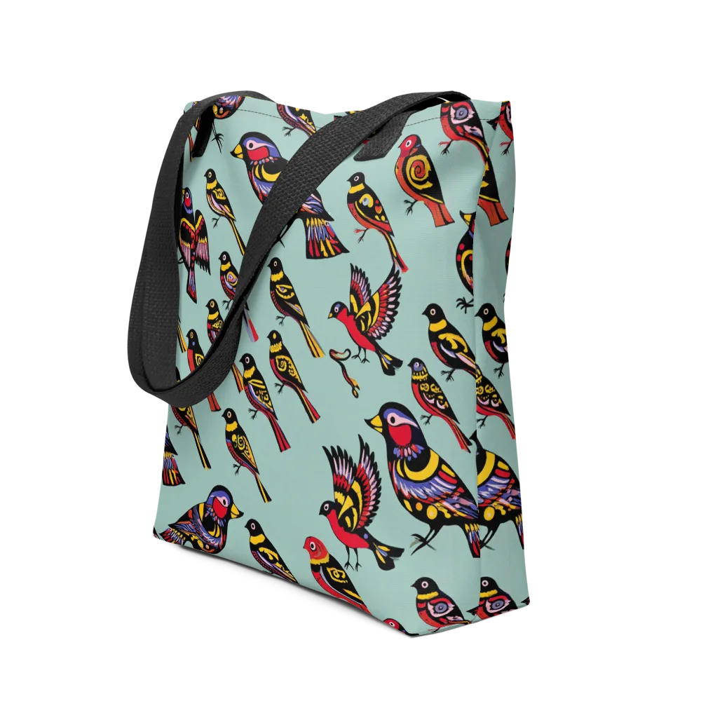Aviary Carnival on Tote Bag — Front