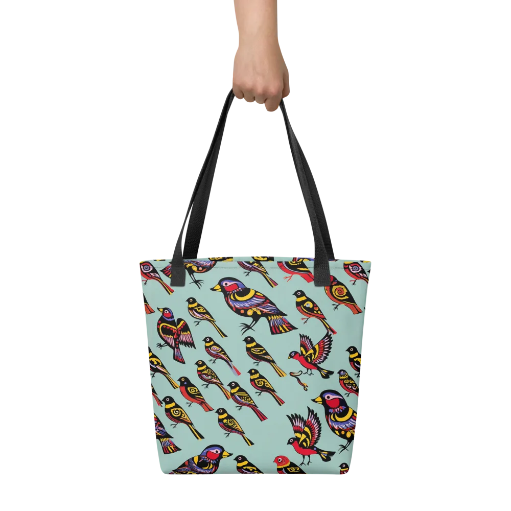 Aviary Carnival on Tote Bag — Front
