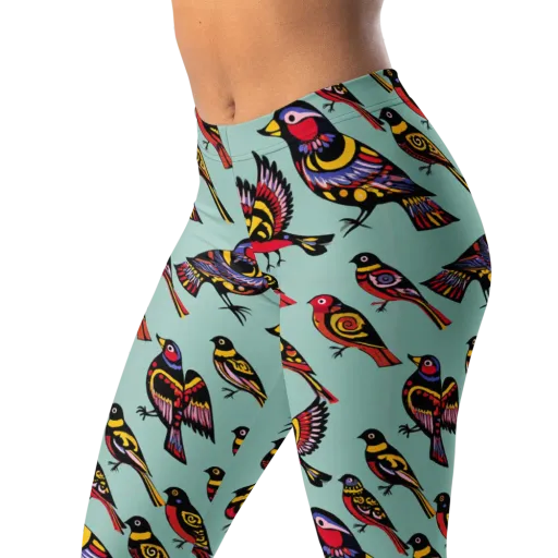 Aviary Carnival on a Leggings