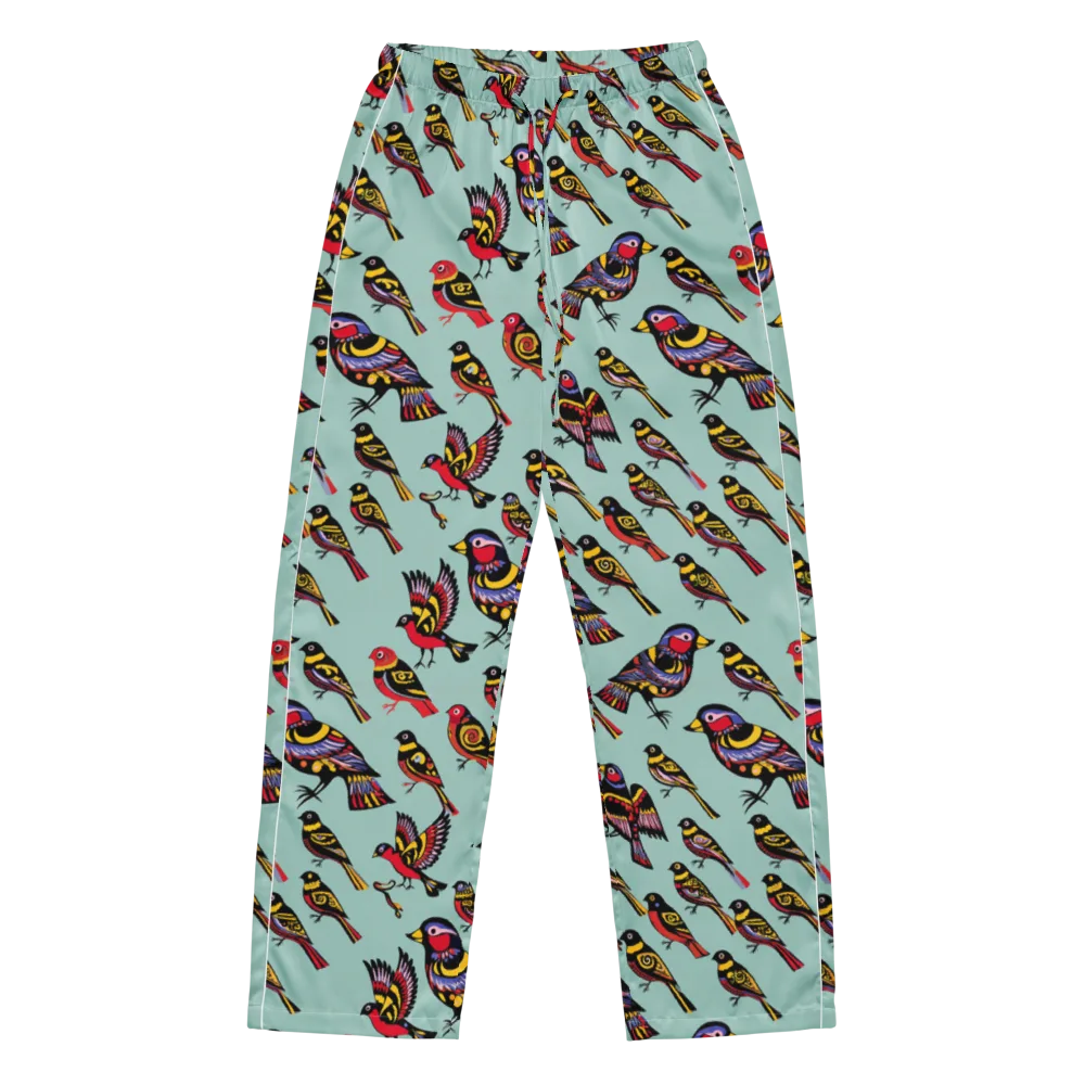Aviary Carnival on Women's Pajama Pants — Front