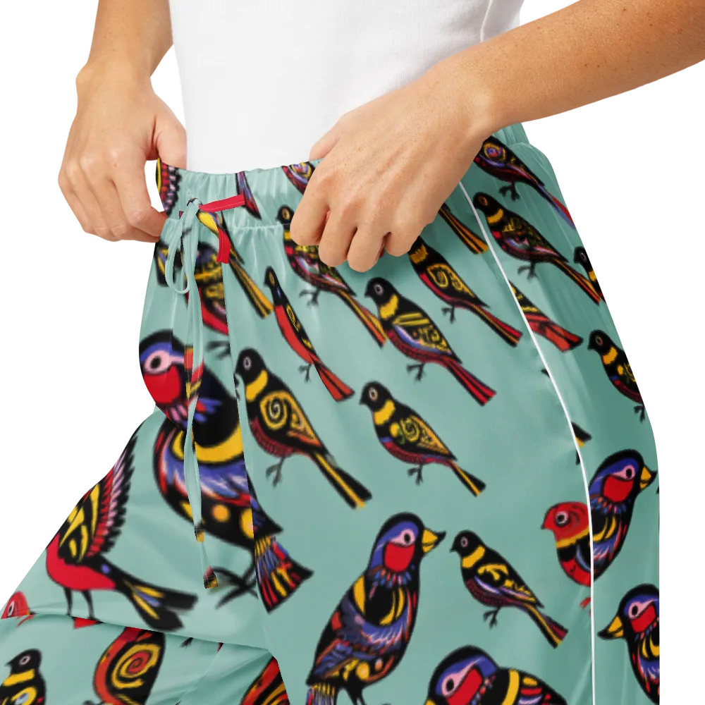 Aviary Carnival on Women's Pajama Pants — Product details