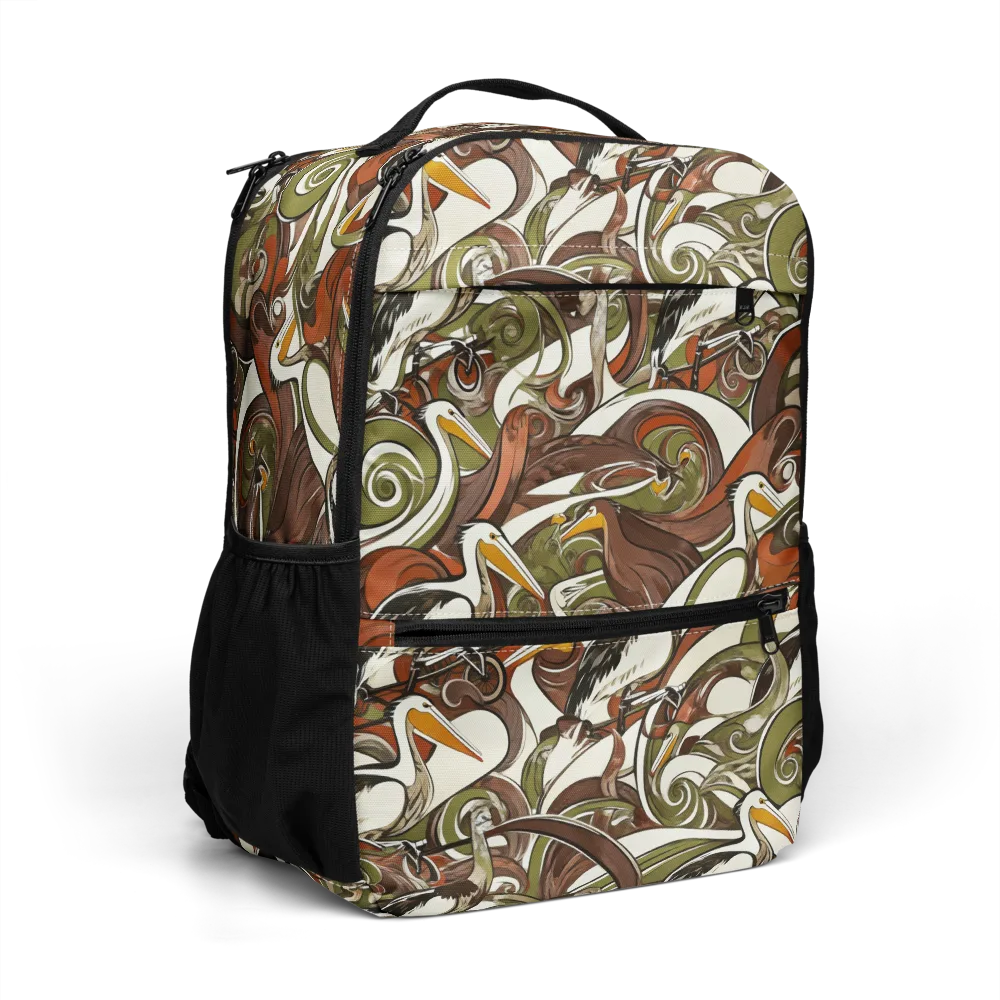 Pelican Circuit on Utility Backpack — Right Front