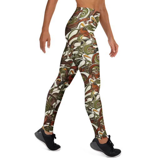 Pelican Circuit on a Yoga Leggings