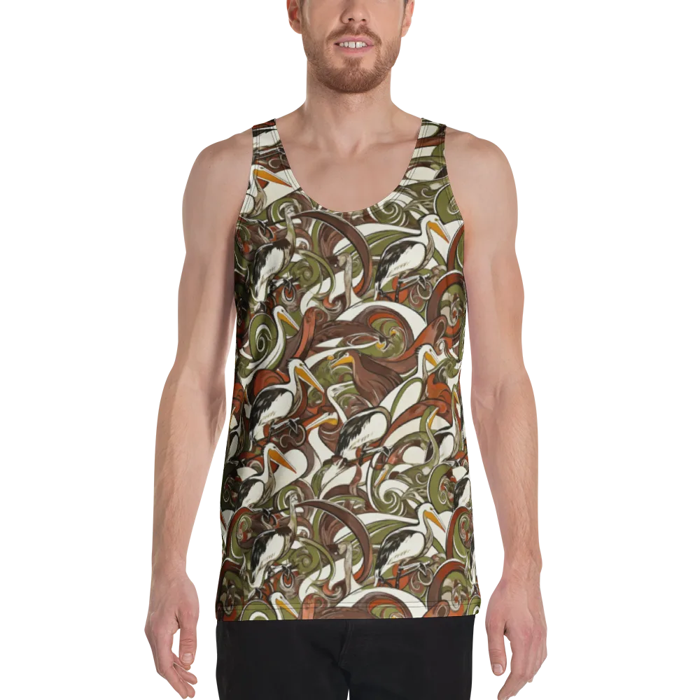 Pelican Circuit on Men's Tank Top — Front