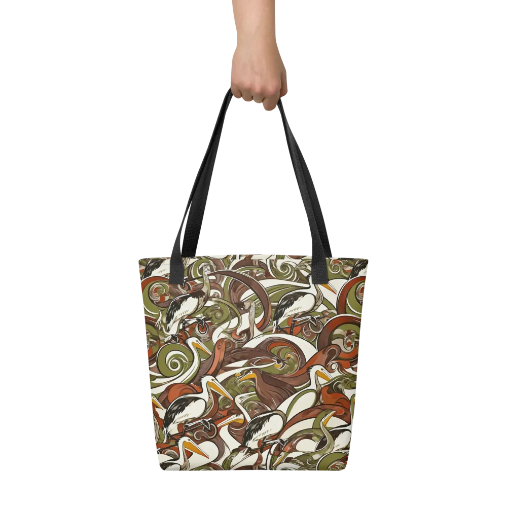 Pelican Circuit on Tote Bag — Front
