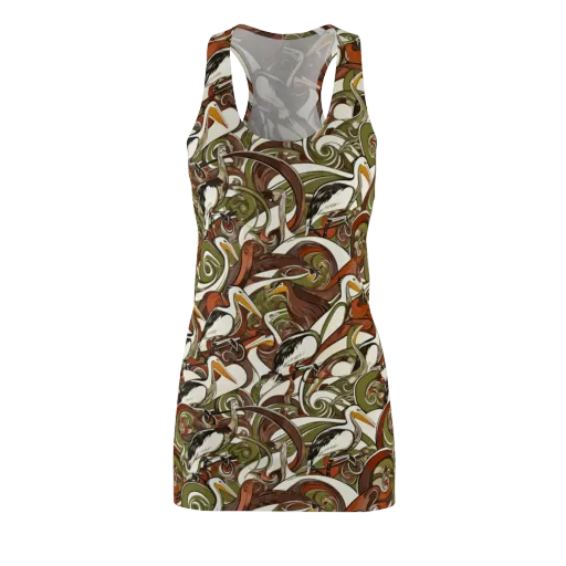 Pelican Circuit on a Racerback Dress