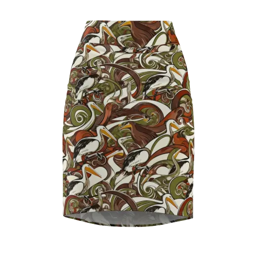 Pelican Circuit on a Pencil Skirt
