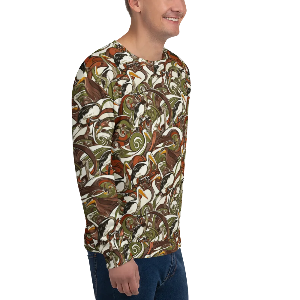 Pelican Circuit on Sweatshirt — Right Front