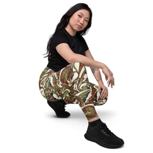 Pelican Circuit on a Leggings with Pockets