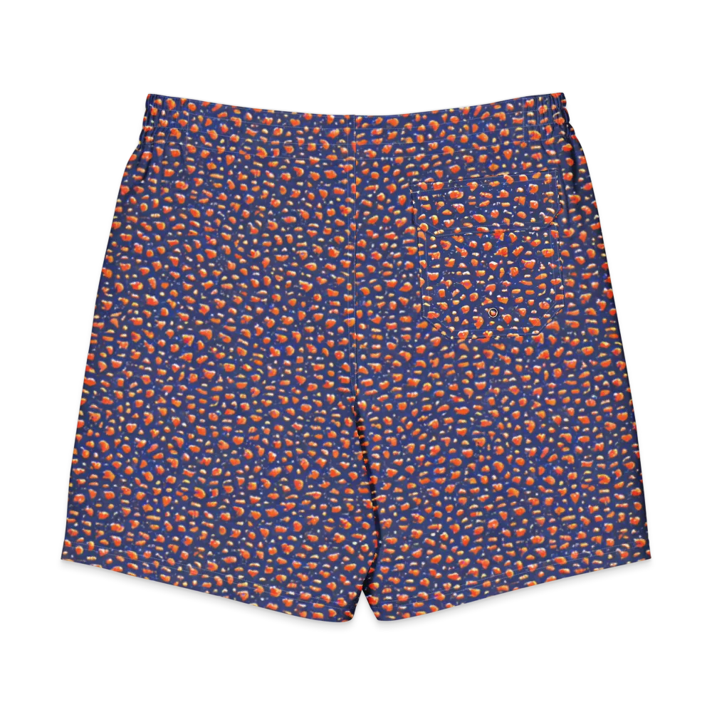 Citrus Current on Men's Board Shorts — Back