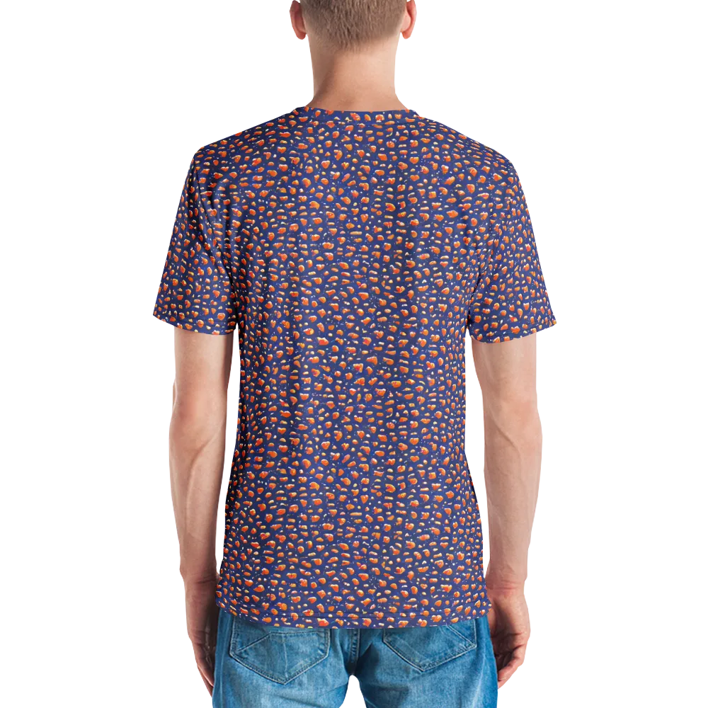 Citrus Current on Men's Crew Neck T-Shirt — Back