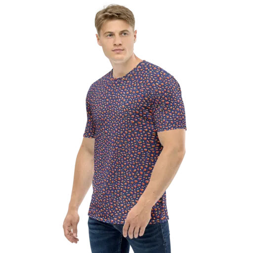 Citrus Current on a Men's Crew Neck T-Shirt