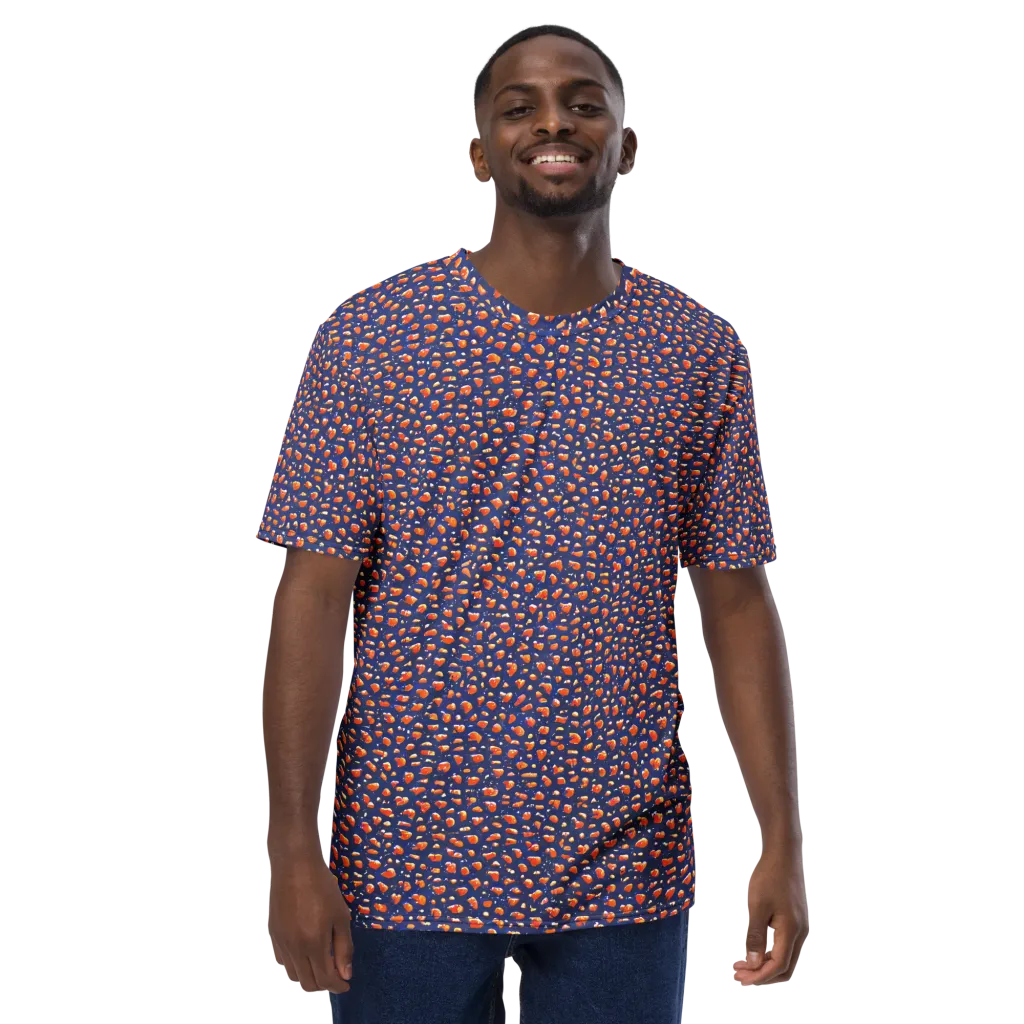 Citrus Current on Men's Crew Neck T-Shirt — Front