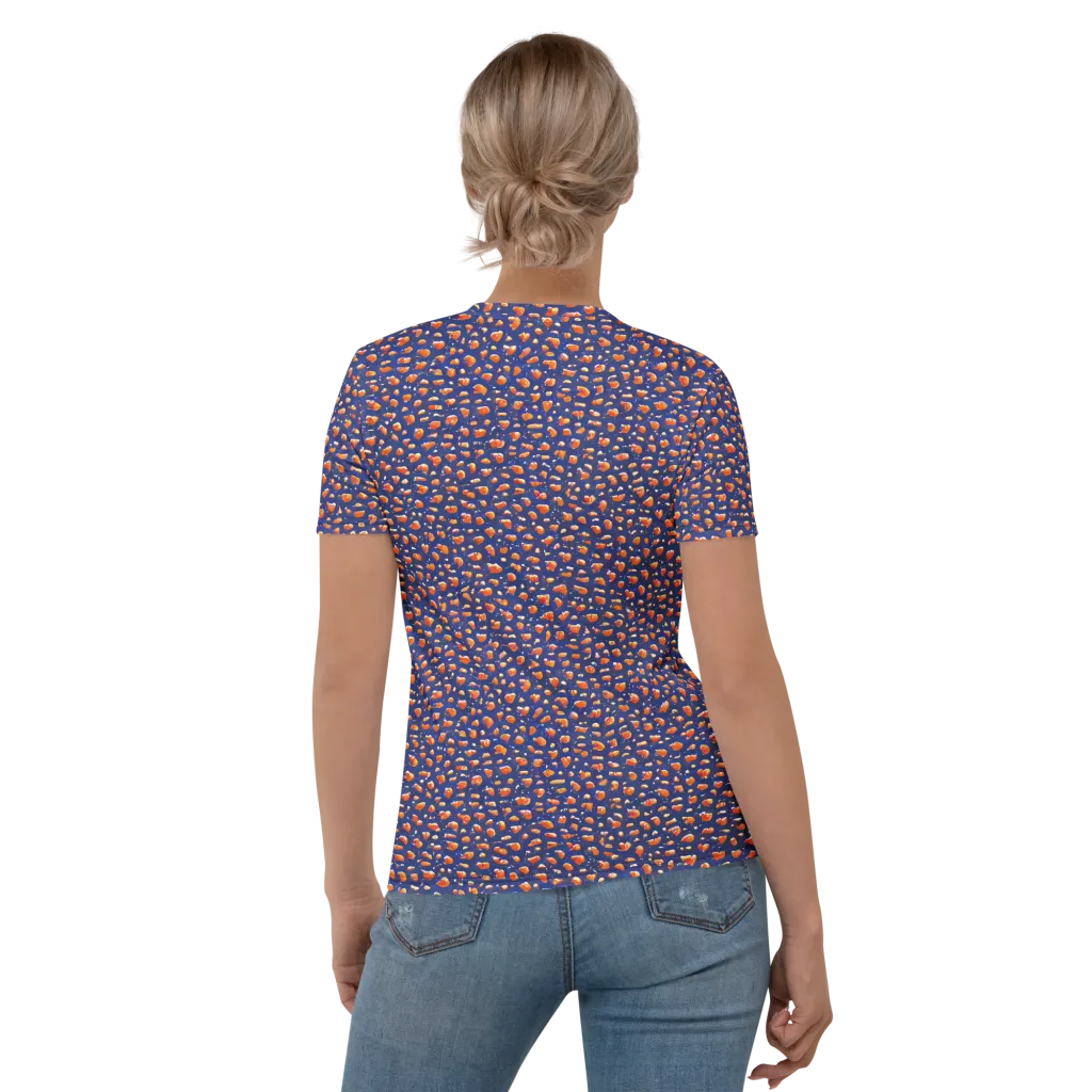 Citrus Current on Women's Crew Neck T-Shirt — Back