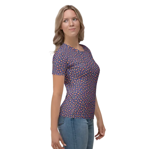 Citrus Current on a Women's Crew Neck T-Shirt