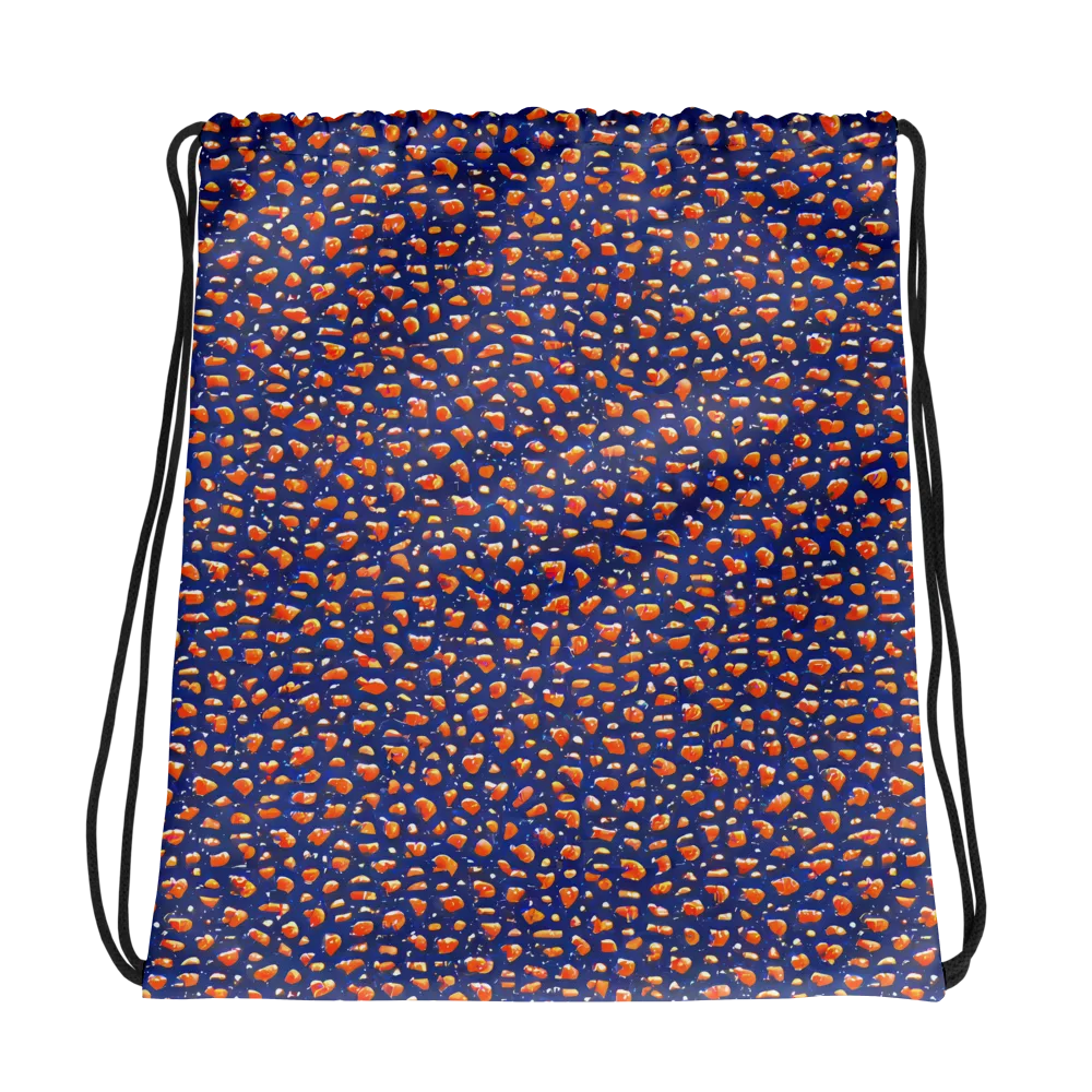 Citrus Current on Drawstring Bag — Photo