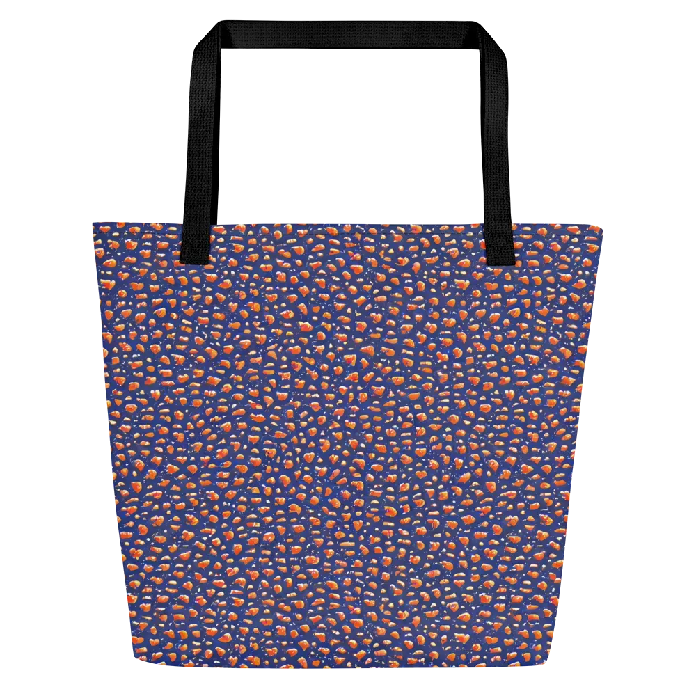 Citrus Current on Large Tote Bag W/ Pocket — Front