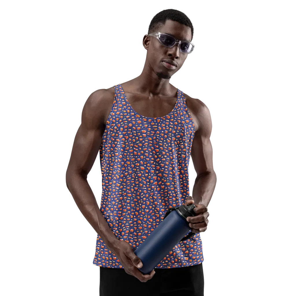 Citrus Current on Men's Tank Top — Front
