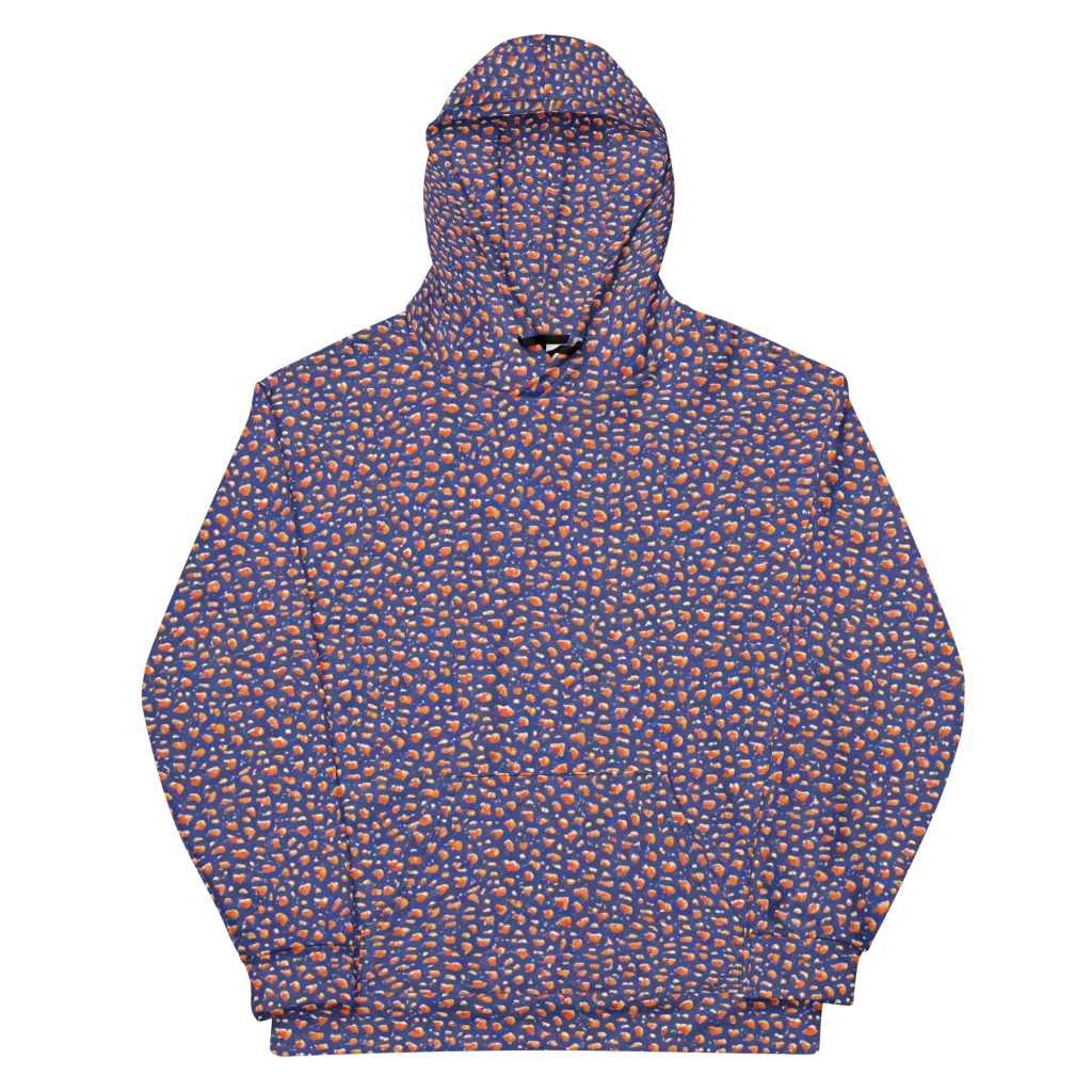 Citrus Current on Cotton Hoodie — Front