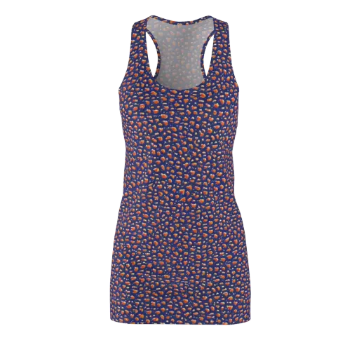 Citrus Current on a Racerback Dress