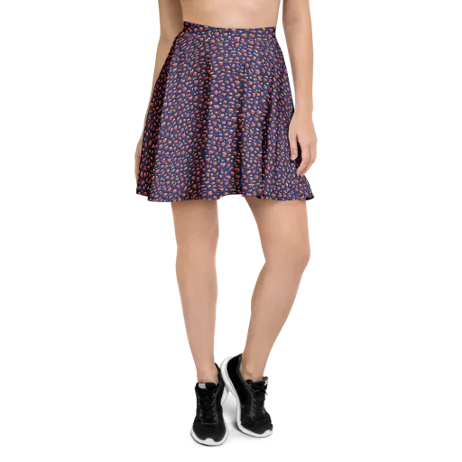 Citrus Current on a Skater Skirt