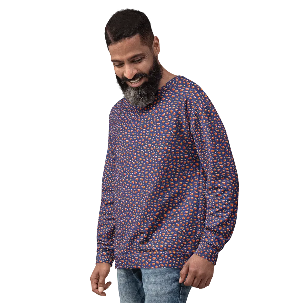 Citrus Current on Sweatshirt — Left Front