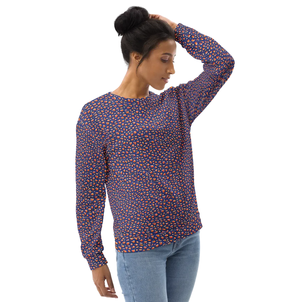 Citrus Current on Sweatshirt — Right Front