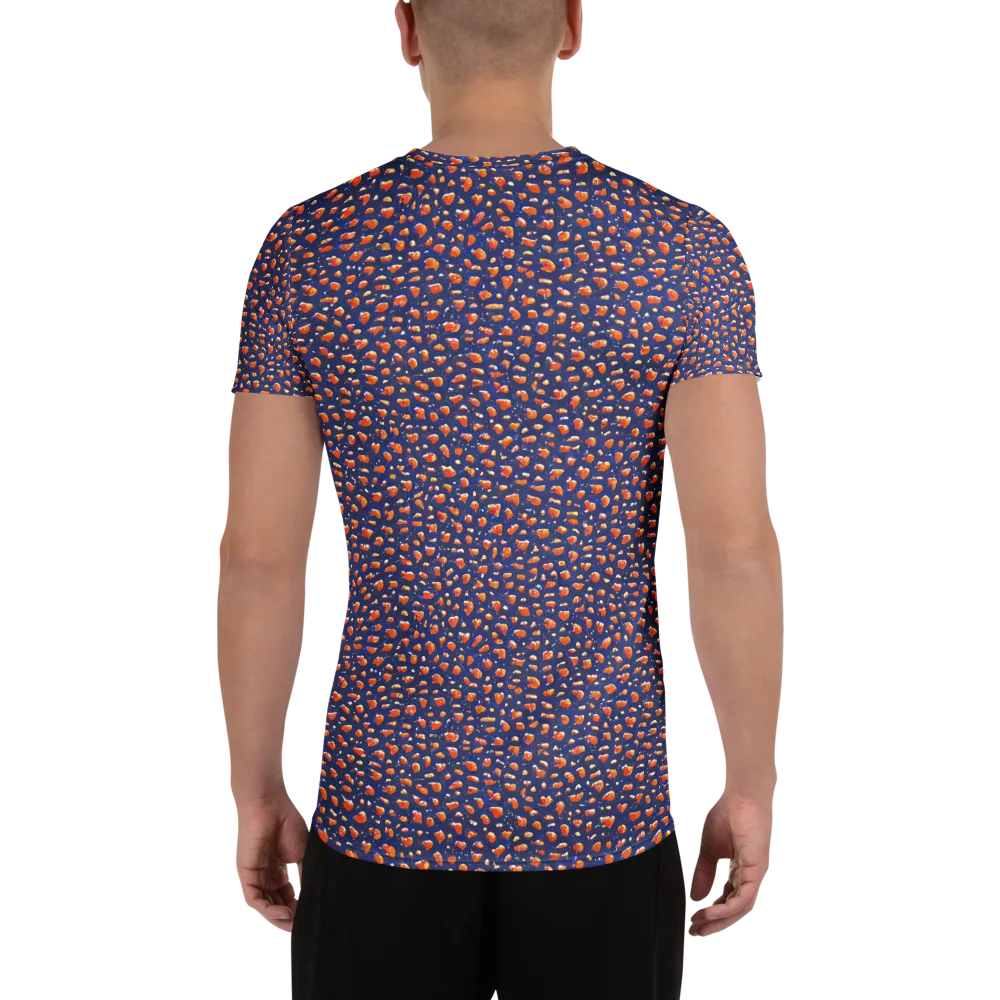 Citrus Current on Men's Athletic T-Shirt — Back