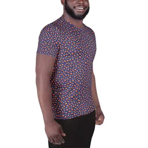 Citrus Current on a Men's Athletic T-Shirt