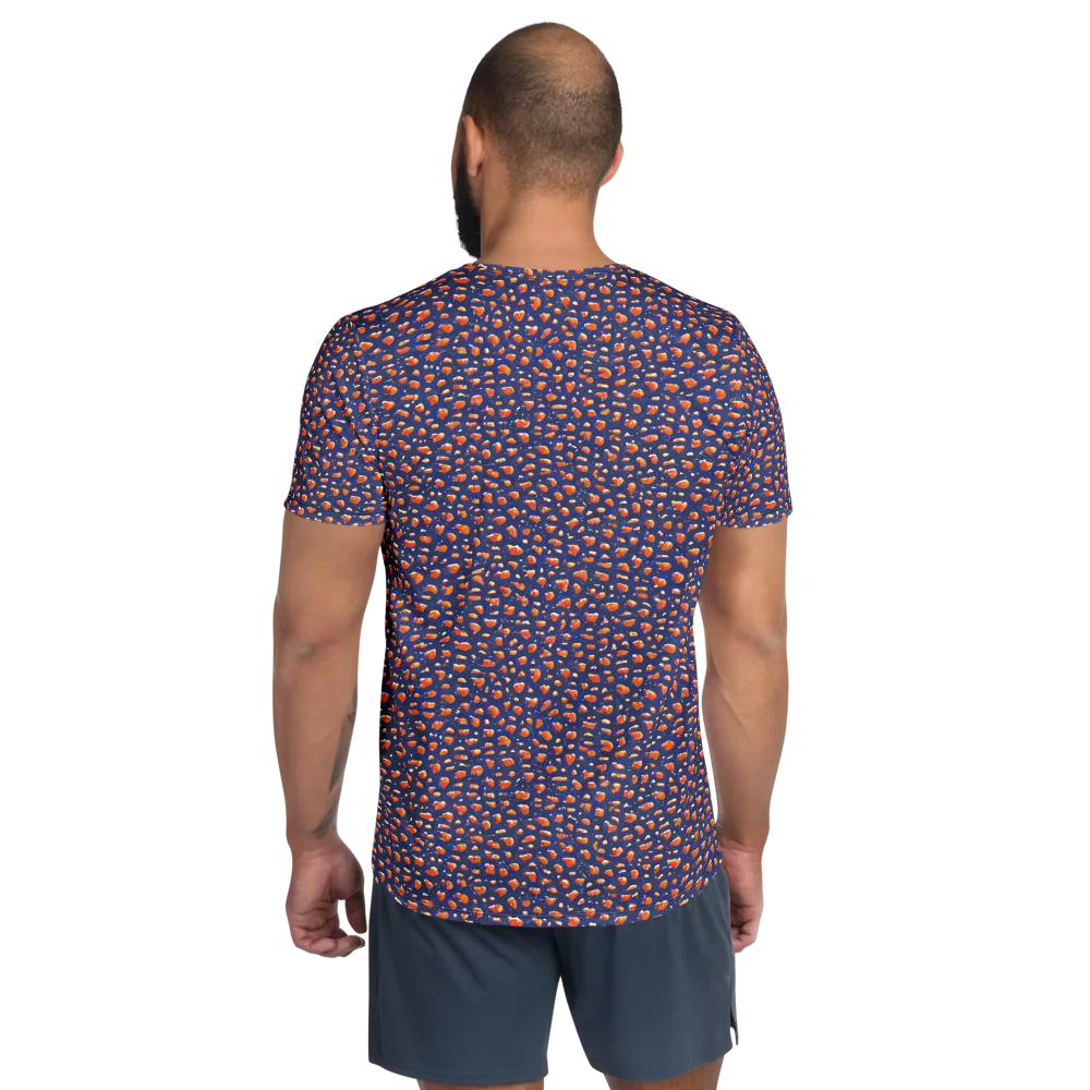 Citrus Current on Men's Athletic T-Shirt — Back