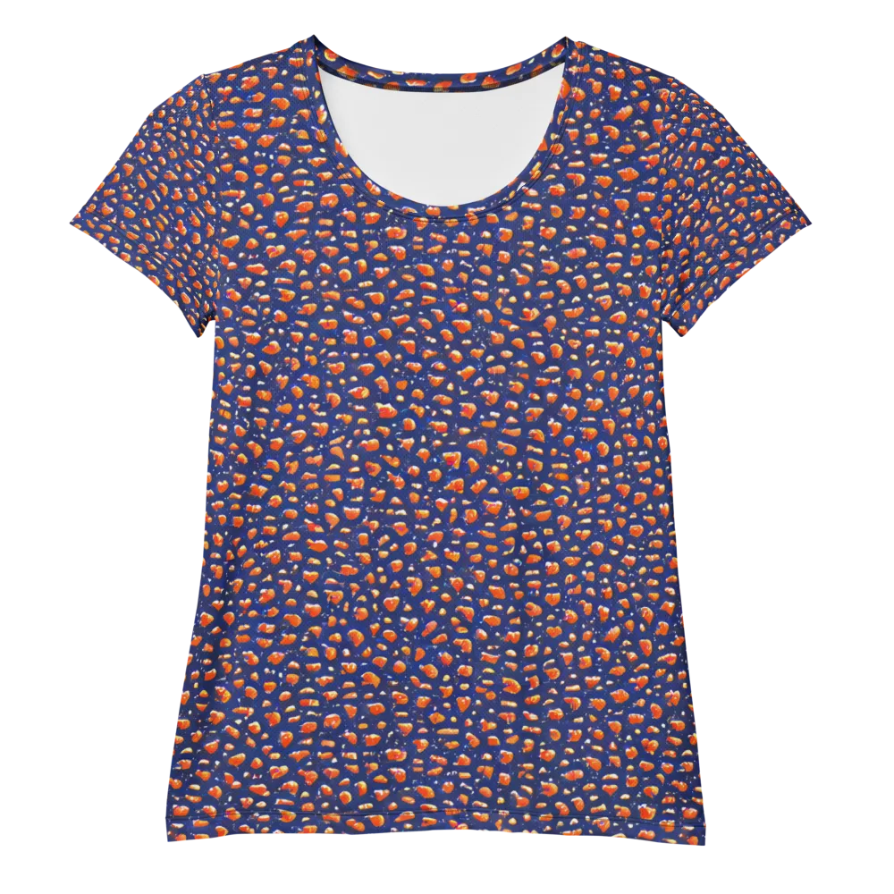Citrus Current on Women's Athletic T-Shirt — Front