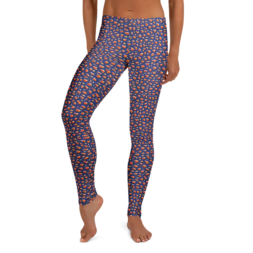 Citrus Current on Leggings — Front