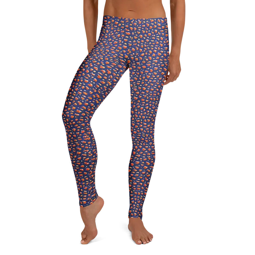 Citrus Current on Leggings — Front