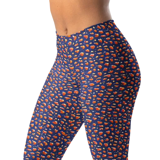 Citrus Current on a Leggings