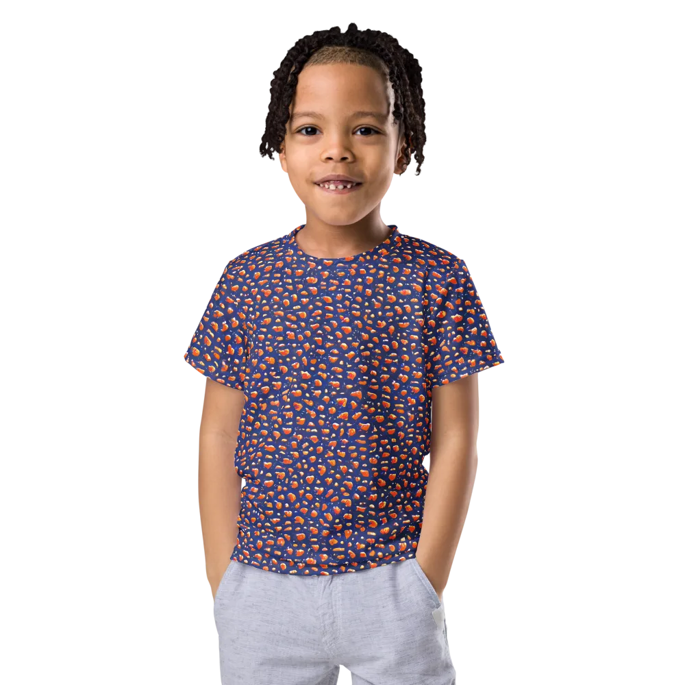 Citrus Current on Kids Crew Neck T-Shirt — Front