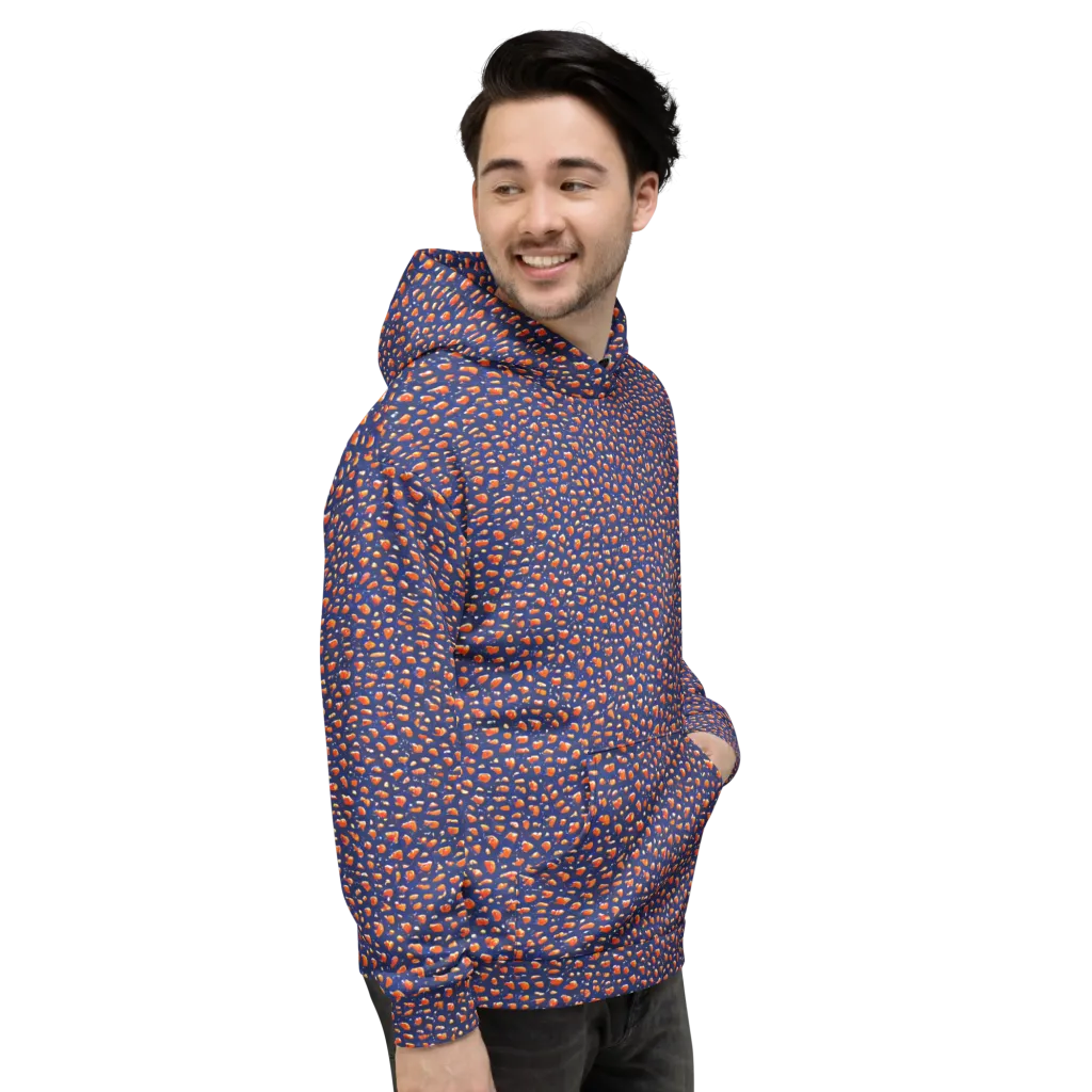 Citrus Current on Hoodie — Right