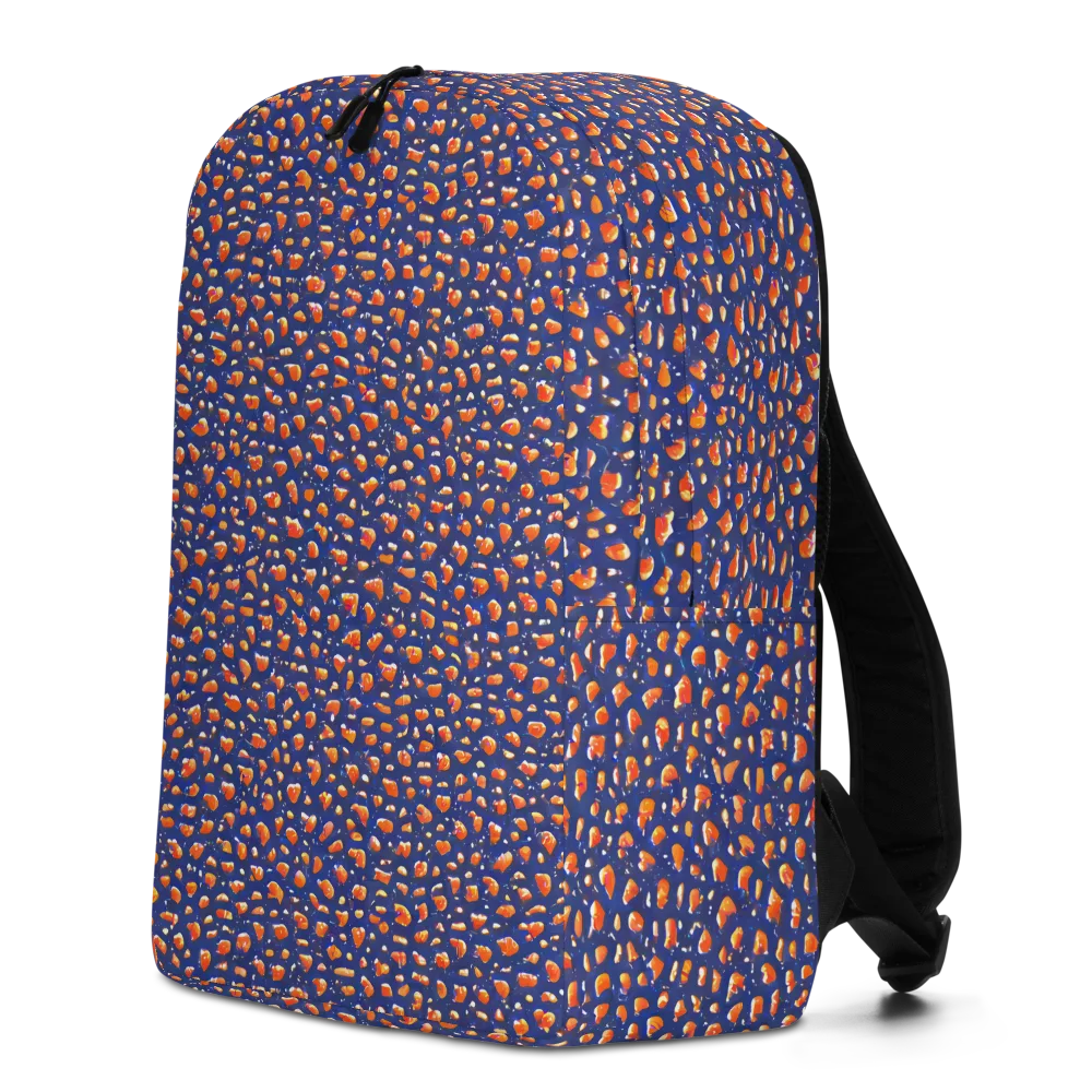 Citrus Current on Minimalist Backpack — Left