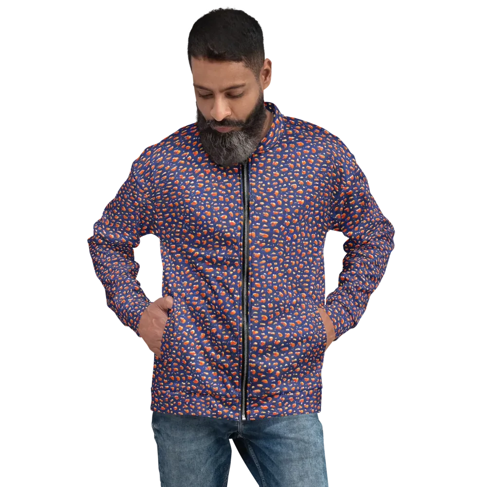 Citrus Current on Bomber Jacket — Front