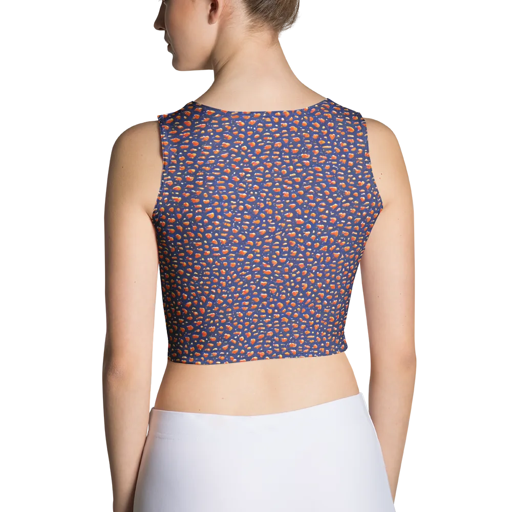 Citrus Current on Crop Top — Back