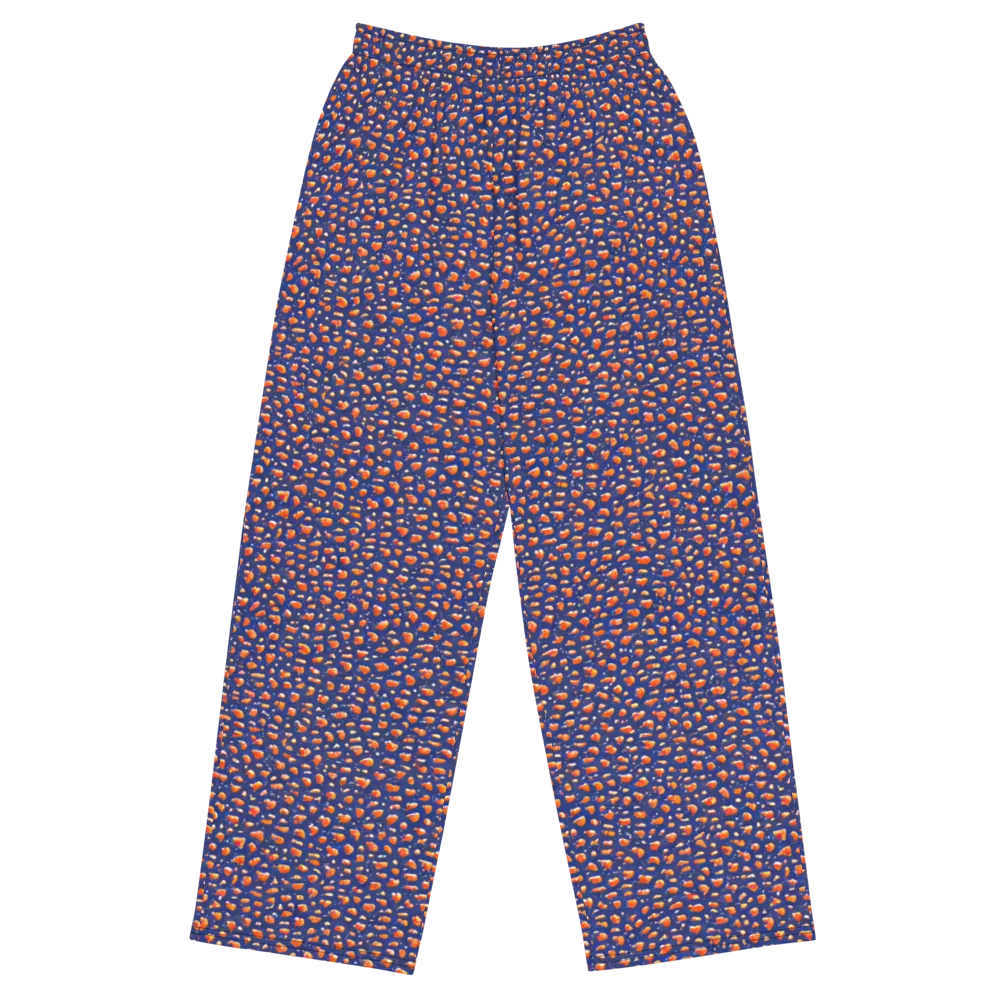 Citrus Current on Wide-Leg Pants — Front