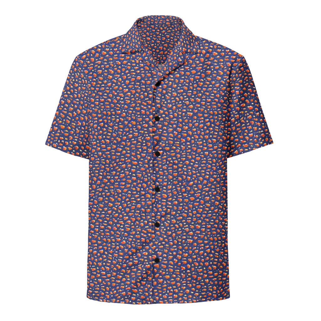 Citrus Current on Button Shirt — Front